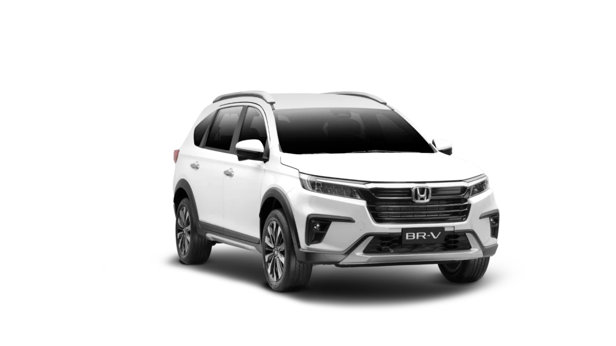 Honda BR-V 2023 màu trắng ngà