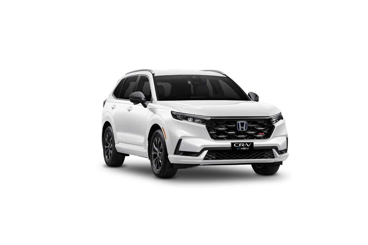 Honda CR-V màu trắng ngà