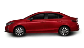 Honda City màu đỏ cá tính