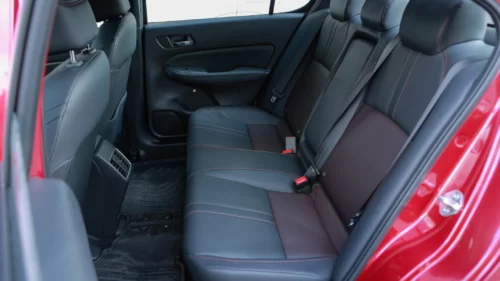 Hàng ghế sau Honda City RS 2024