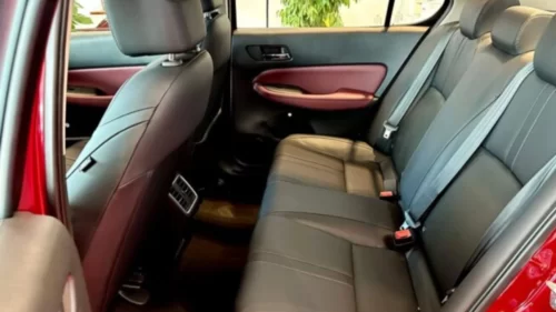 Hàng ghế sau Honda City L