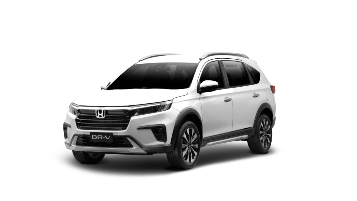 Honda BR-V màu trắng ngà tinh tế