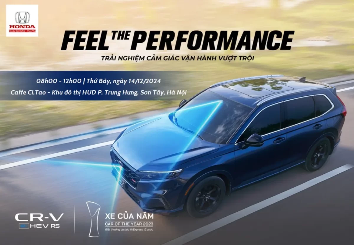 Sự kiện lái thử xe tháng 12 Honda Oto Phúc Thọ