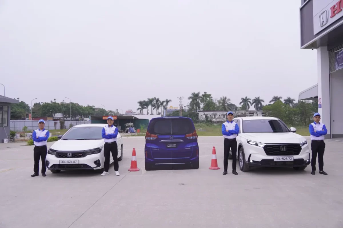 Hoạt động test tính năng an toang Honda Sensing CMB
