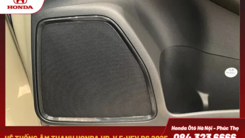 Hệ thống âm thanh chất lượng cao 6 loa (phiên bản G) và 8 loa trên phiên bản L và RS, mang đến trải nghiệm âm nhạc sống động.
