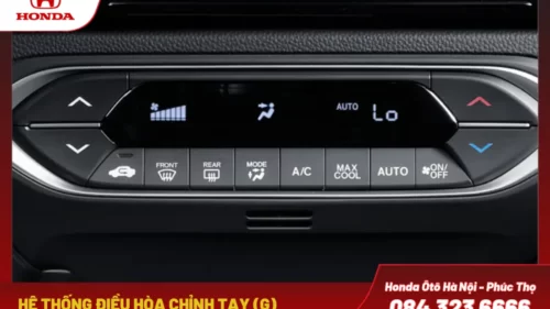 Hệ thống điều hòa trên phiên bản G trang bị điều hòa chỉnh tay cơ bản, trong khi phiên bản L vượt trội với hệ thống điều hòa tự động, mang lại khả năng làm mát nhanh chóng và ổn định hơn.