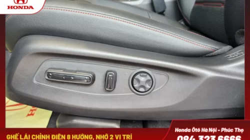 Ghế lái chỉnh điện 8 hướng, nhớ 2 vị trí, giúp bạn nhanh chóng tìm được tư thế ngồi lý tưởng.
