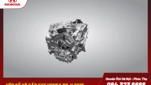 Hộp số vô cấp CVT, cho phép chuyển số mượt mà, giảm thiểu độ giật và mang lại cảm giác lái êm ái, tiết kiệm nhiên liệu.