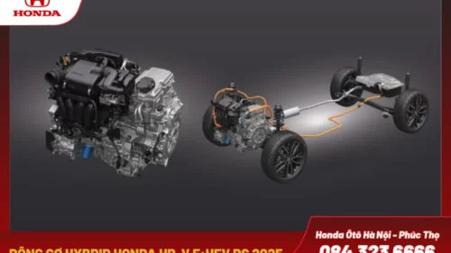 Động cơ hybrid trên phiên bản e:HEV RS