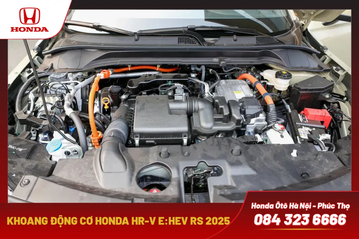 Khoang động cơ Honda HR-V 2025