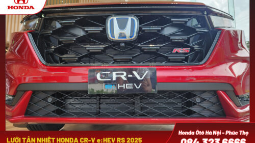 Lưới tản nhiệt hình tổ ong sơn đen bóng, tạo điểm nhấn mạnh mẽ và cá tính cho phần đầu xe. Đồng thời giúp tối ưu khả năng làm mát động cơ.