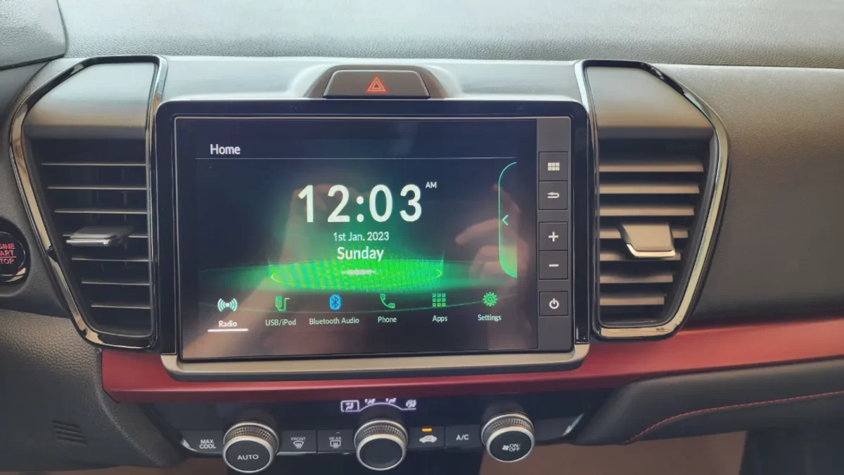 Màn hình giải trí honda City 2025