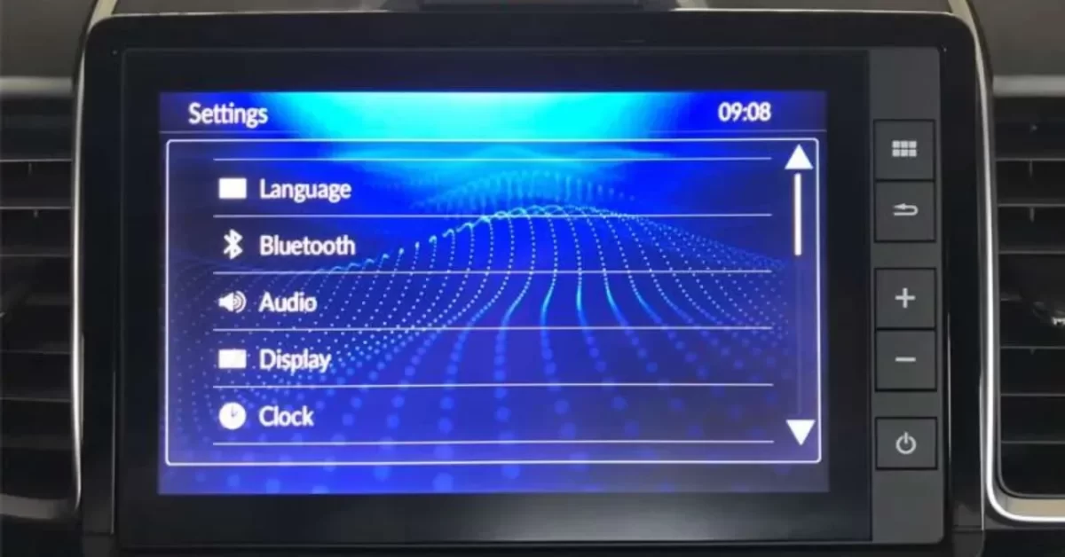 Hướng dẫn điều chỉnh màn hình xe Honda City