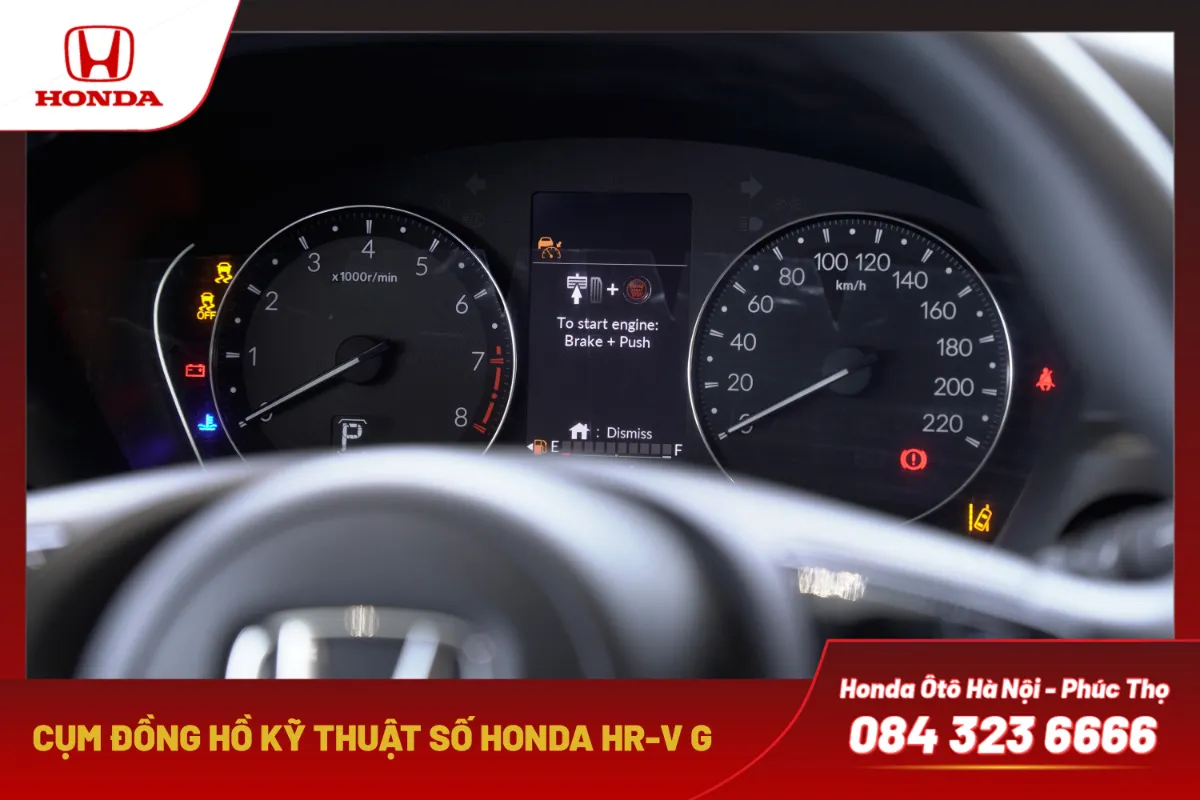 Cụm đồng hồ kỹ thuật số: Màn hình TFT 4.2” hiển thị thông tin rõ ràng và trực quan.