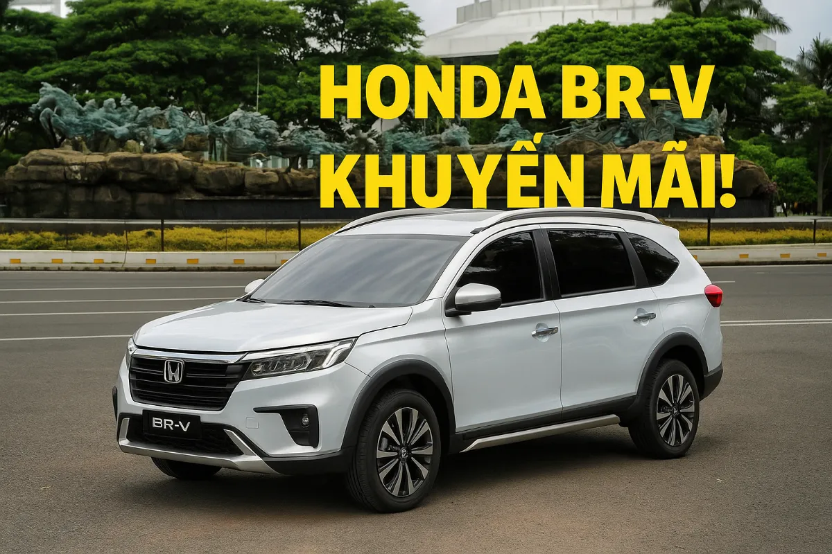 Honda BR-V khuyến mãi