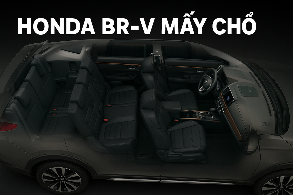Honda BR-V là xe mấy chỗ?