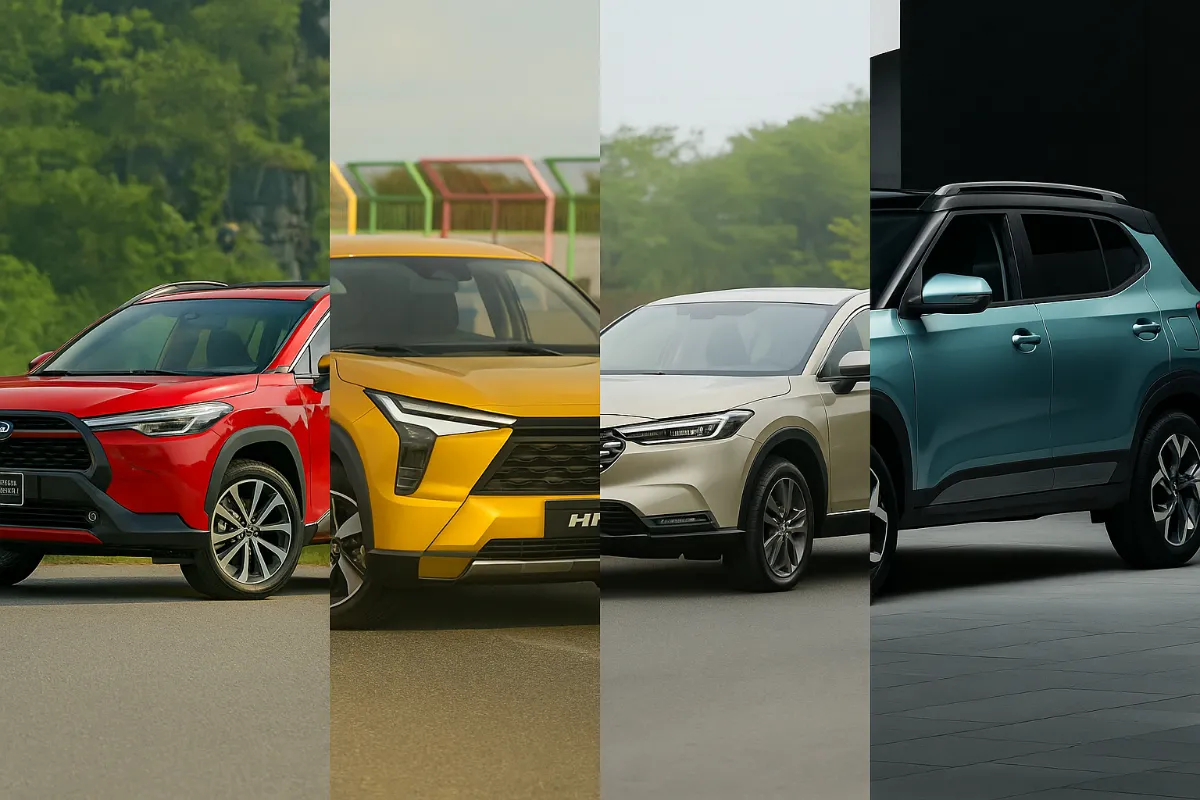 Các đối thủ "nặng ký" của Honda HR-V trong phân khúc SUV/Crossover hạng B tại thị trường Việt Nam.