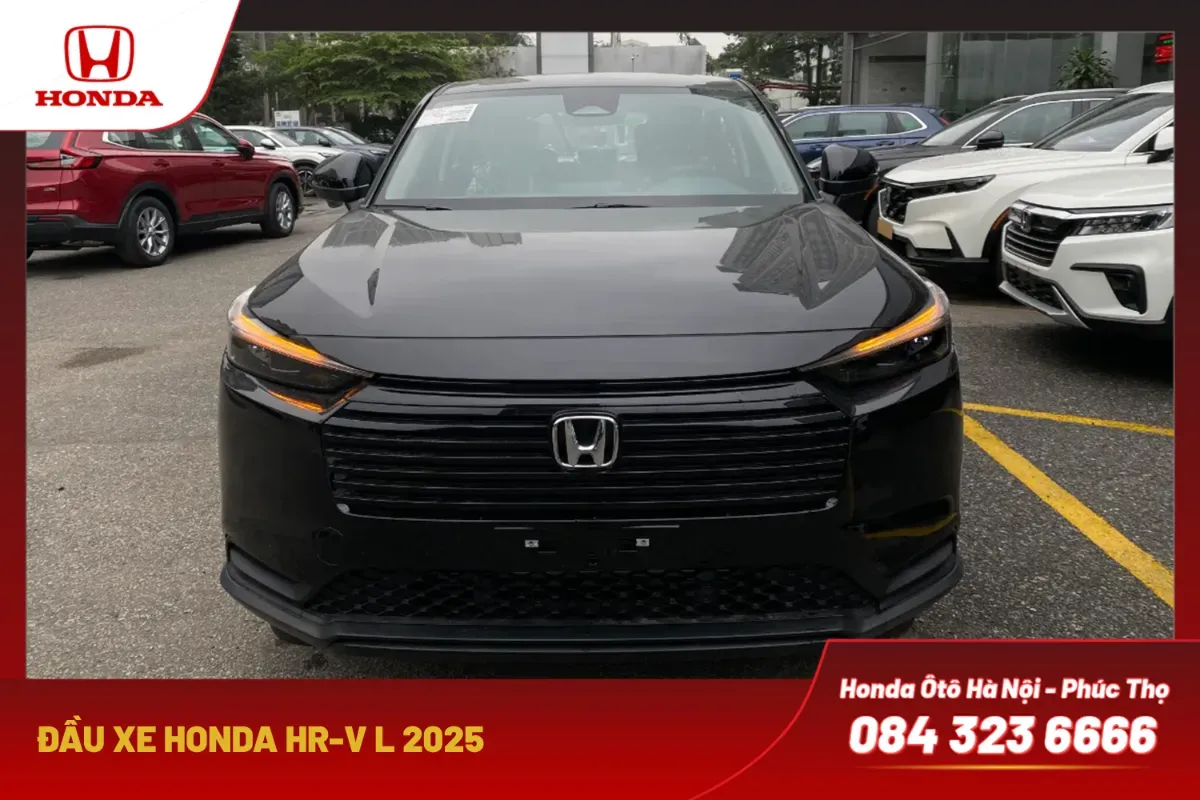 Đầu xe HR-V đen 2025