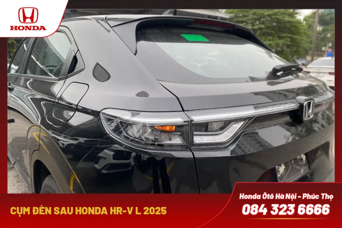 Cụm đèn hậu HR-V đen 2025