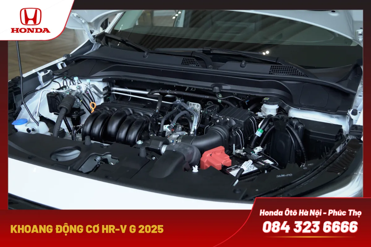 Khoang động cơ Honda HR-V 2025
