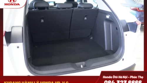 Khoang hành lý Honda HR-V G đủ rộng cho nhu cầu hàng ngày.