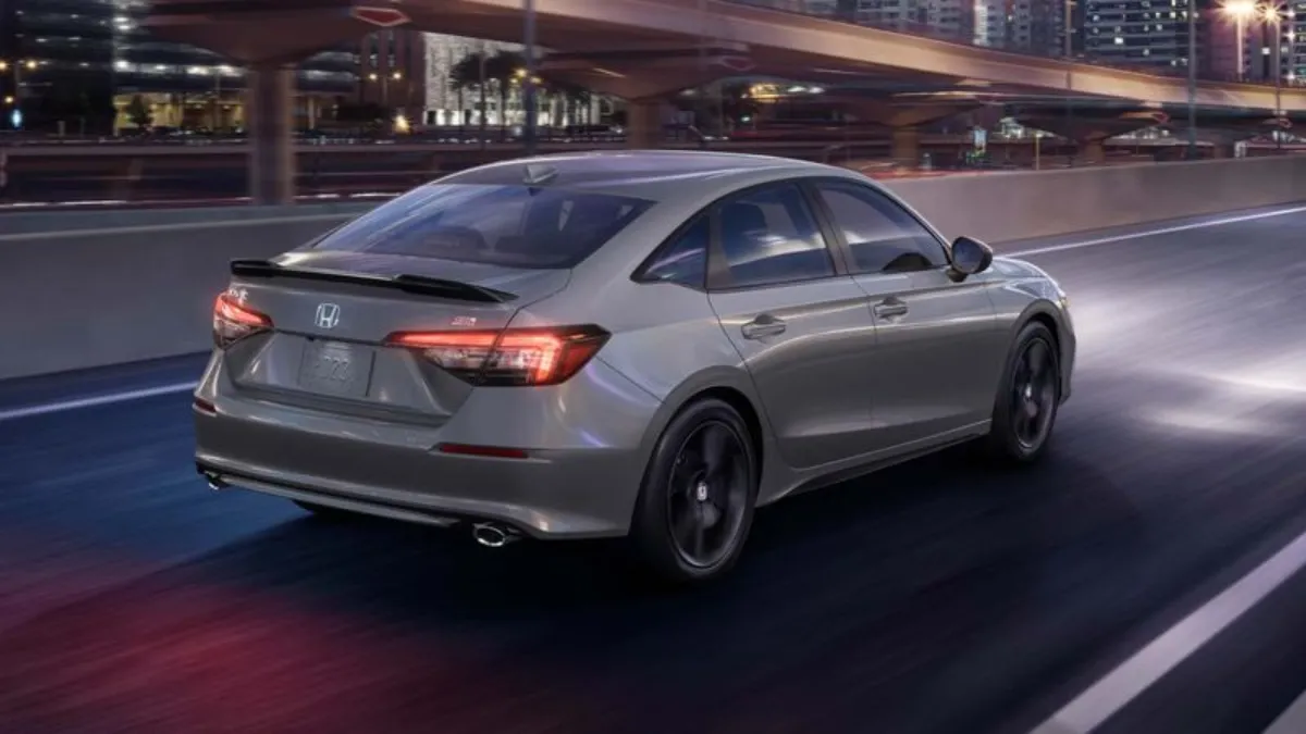 Đuôi xe civic si