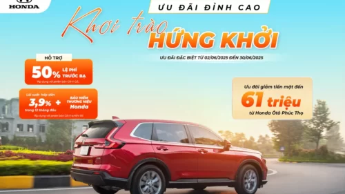 Ưu đãi Honda CR-V tháng 6/2025