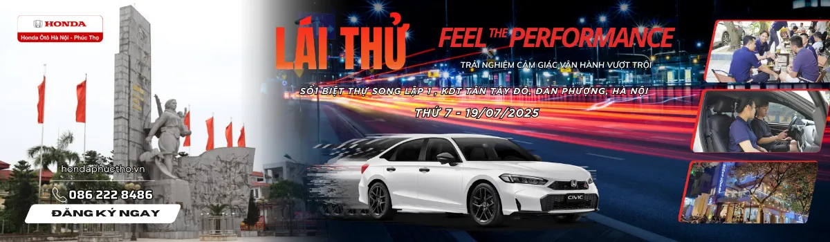 Lái thử xe tại Đan Phượng Tháng 7 - HPT