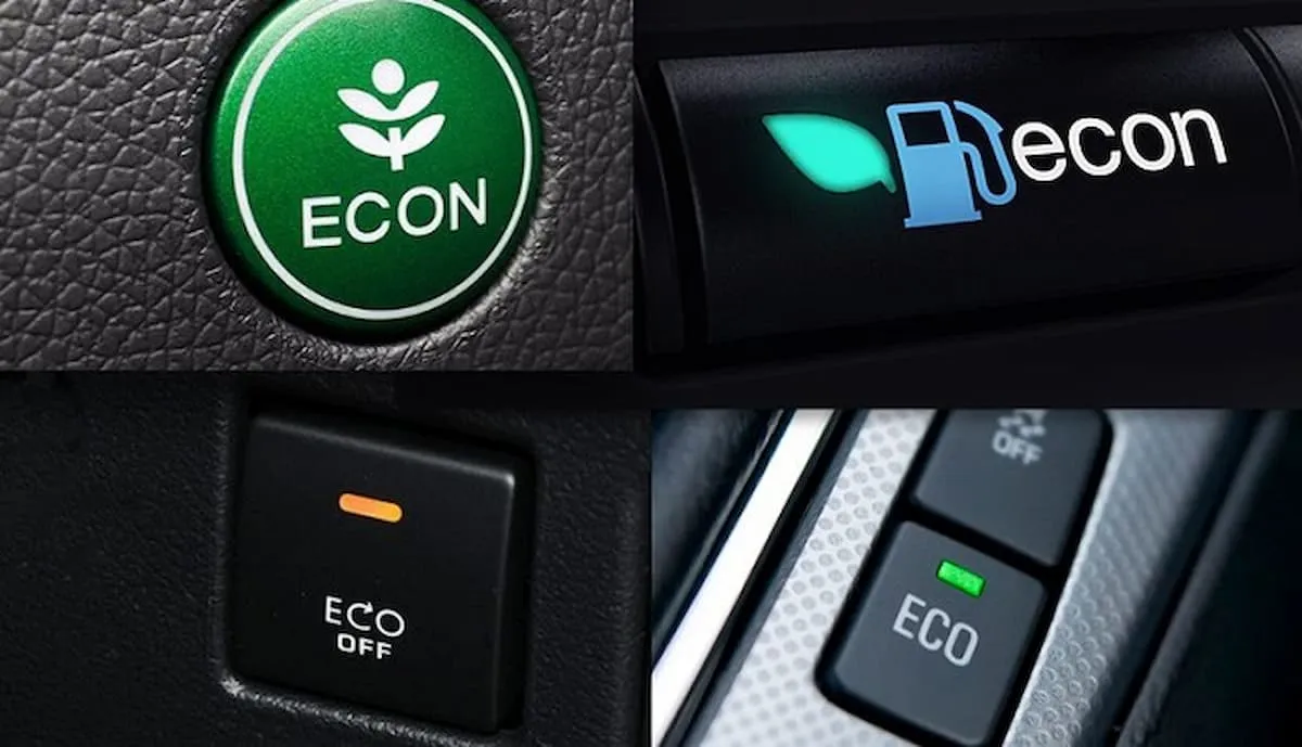 Chỉ một nút ECON, xe Honda của bạn sẵn sàng tiết kiệm nhiên liệu tối đa.