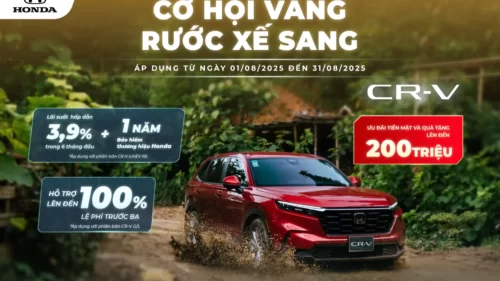 Honda Phúc Thọ Ưu Đãi CR-V tháng 8/2025