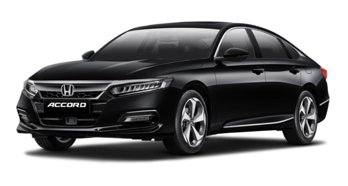 Honda Accord màu đen ánh kim