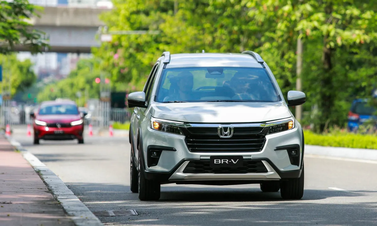 Honda BR-V một trong những dòng xe đô thị an toàn , tiết kiệm nhiên liệu