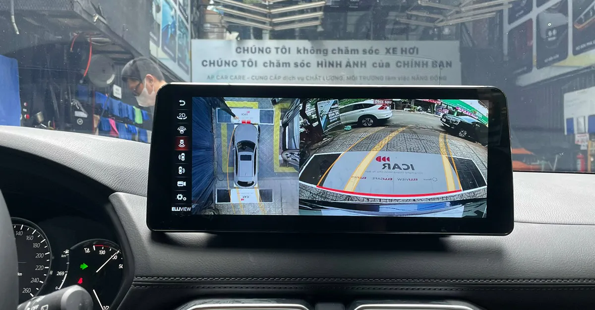 Tận dụng công nghệ và sự trợ giúp từ bên ngoài là giải pháp thông minh khi lùi xe ở nơi chật hẹp