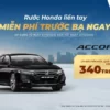 Ưu đãi Honda Accord tháng 10/2025
