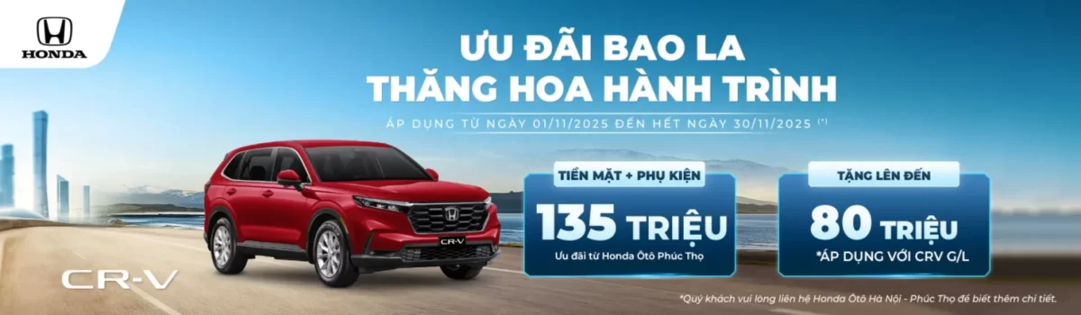 Giá xe Honda và giá lăn bánh mới nhất