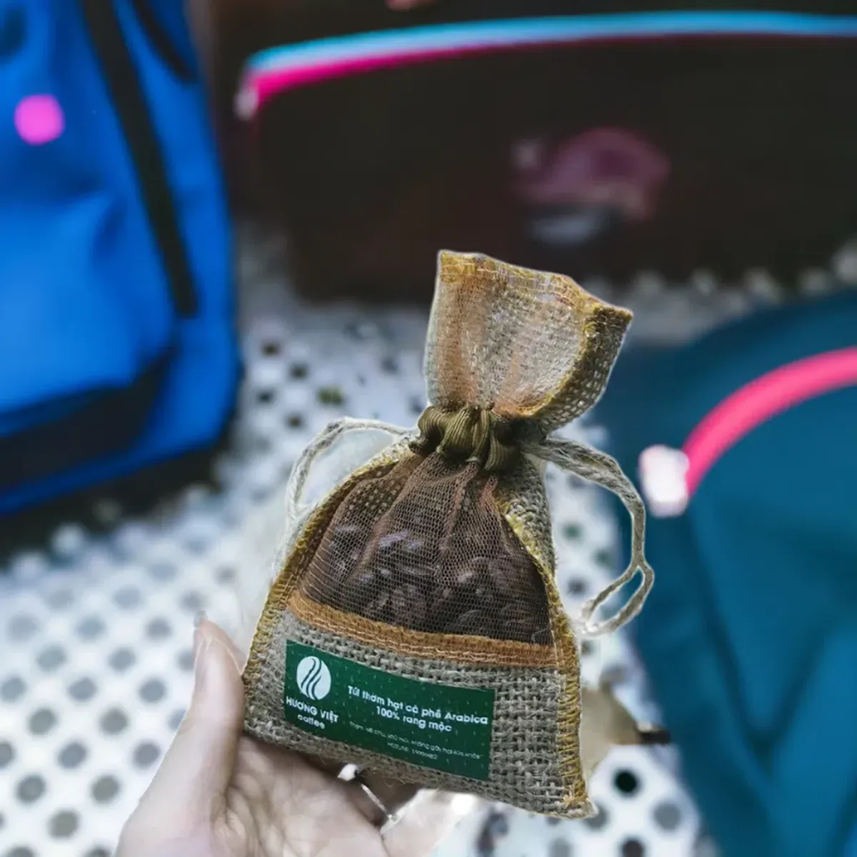 Khử mùi bằng cà phê rang