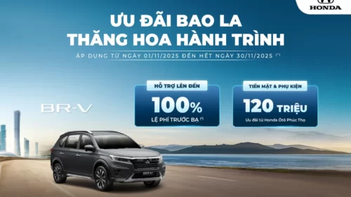 Ưu đãi Honda BR-V tháng 11/2025