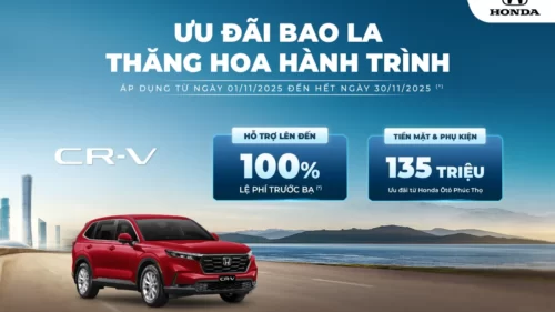 Ưu đãi Honda CR-V tháng 11/2025