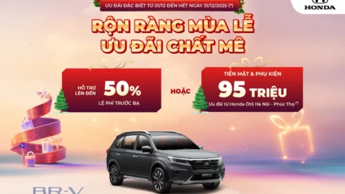 Ưu đãi Honda BR-V tháng 12/2025