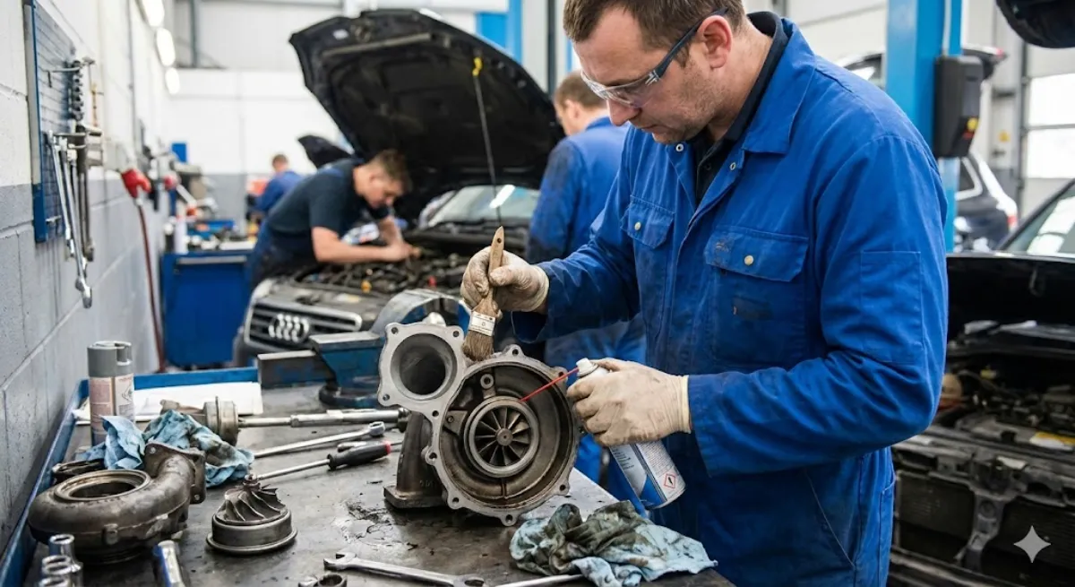 Vệ sinh muội than định kỳ giúp cánh biến thiên hoạt động trơn tru.