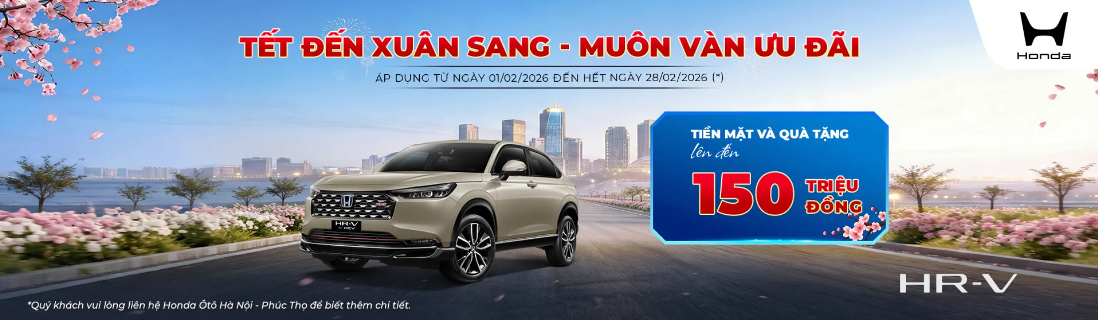 Ưu đãi Honda HR-V tháng 2/2026