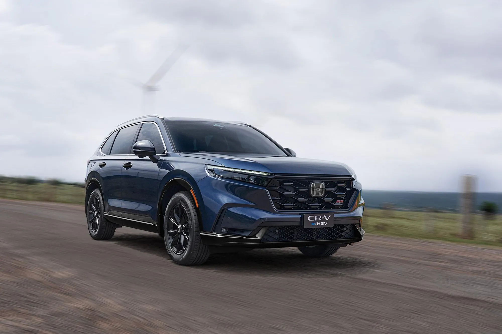 Thiết kế đầu xe Honda CR-V e:HEV RS Hybrid 2026
