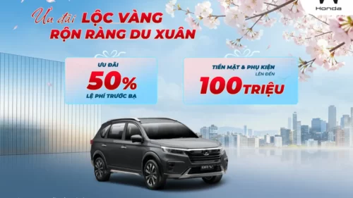 Ưu đãi Honda BR-V tháng 3/2026