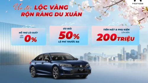 Ưu đãi Honda Civic tháng 3/2026