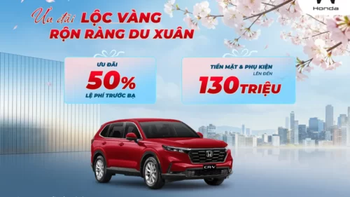 Ưu đãi Honda CR-V tháng 3/2026