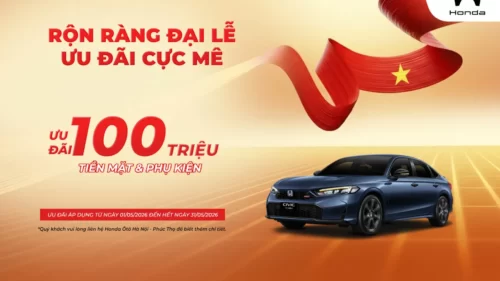 Ưu đãi mua xe Honda Civic tháng 5/2026