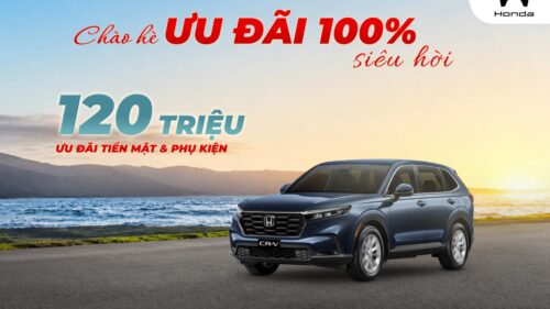Ưu đãi Honda CR-V tháng 6/2026