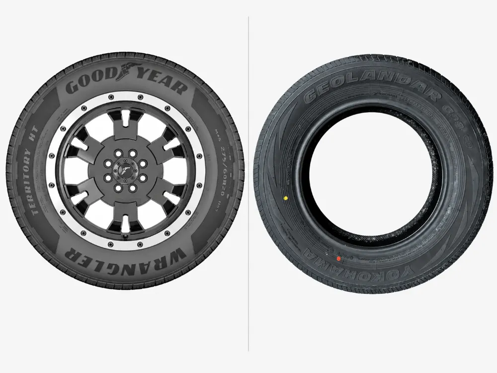 Lốp Goodyear và Yokohama