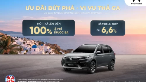 Ưu đãi mua Honda BR-V tháng 7/2026