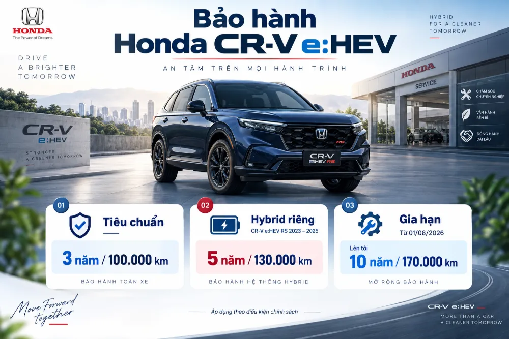 Pin Hybrid cần được xác định theo chính sách đang áp dụng cho chiếc xe cụ thể